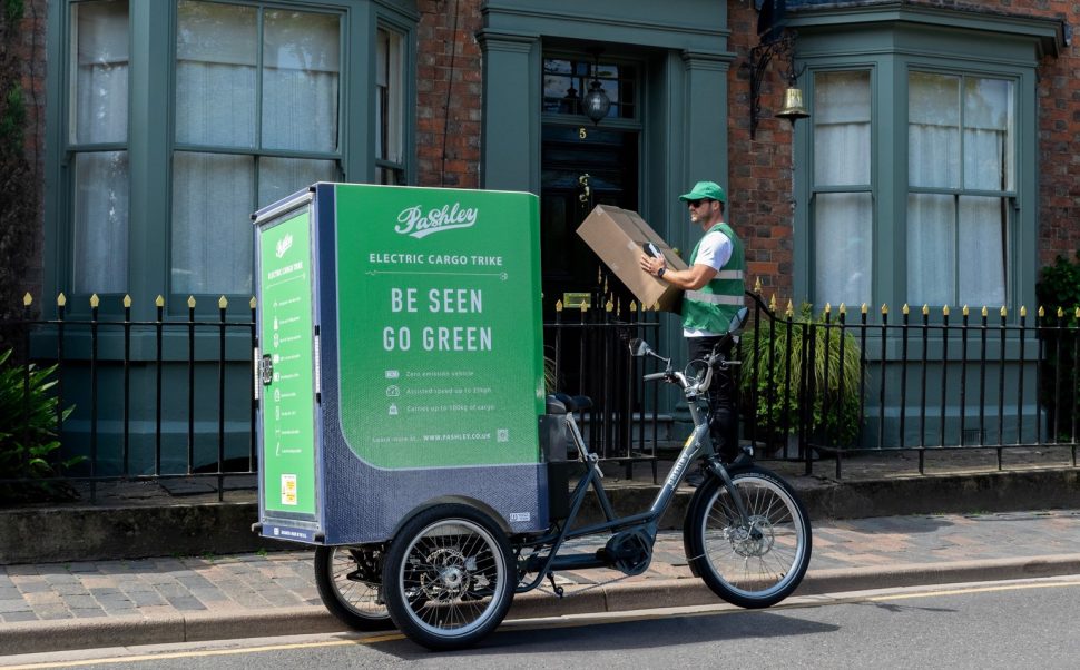 Pashley Heavy Duty Tricycles Pashley Joins The Tilting Electric Cargo Trike Party Cycling Electric