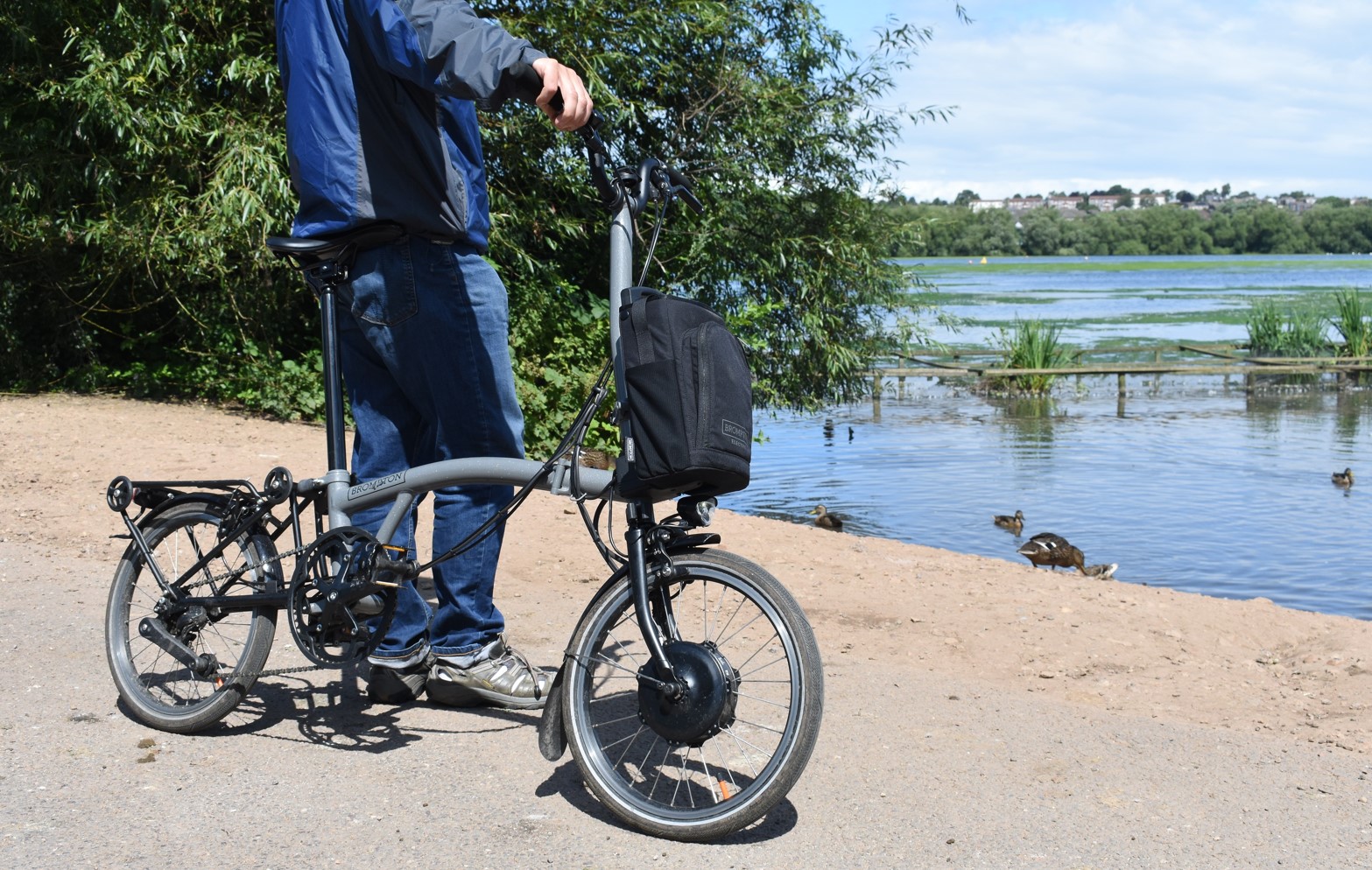 Brompton Electric P Line folding bike review | Cycling Electric