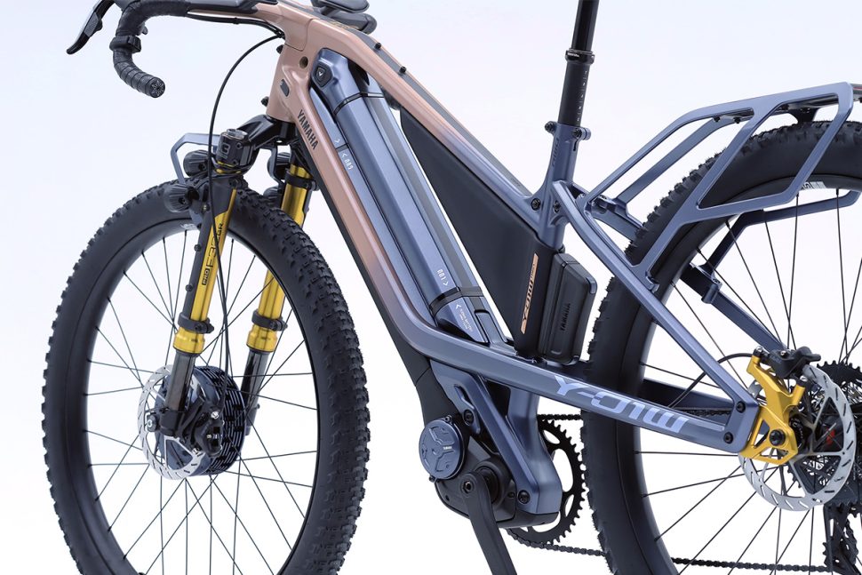 Yamaha teases two-wheel drive, power steering-clad electric bike