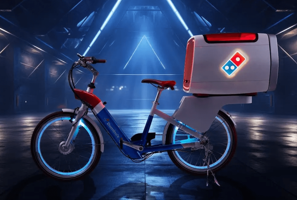 Dominos launches electric bike with 'oven' accessory | Cycling