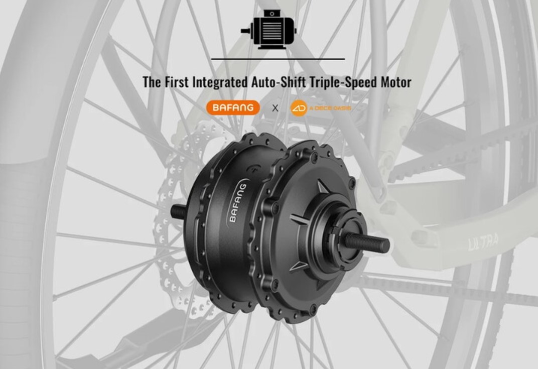 Bafang introduces three-speed automatic hub motor in Ado