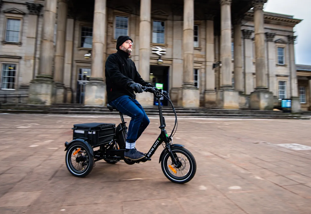 Jorvik Elite JET E-16 trike review | Cycling Electric