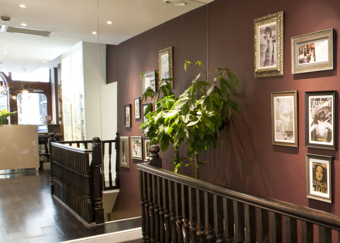 Salon interior refurbishment - AJ Buildings Library