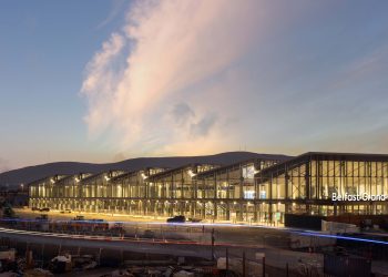 Belfast Grand Central Station, by John McAslan + Partners (2024)