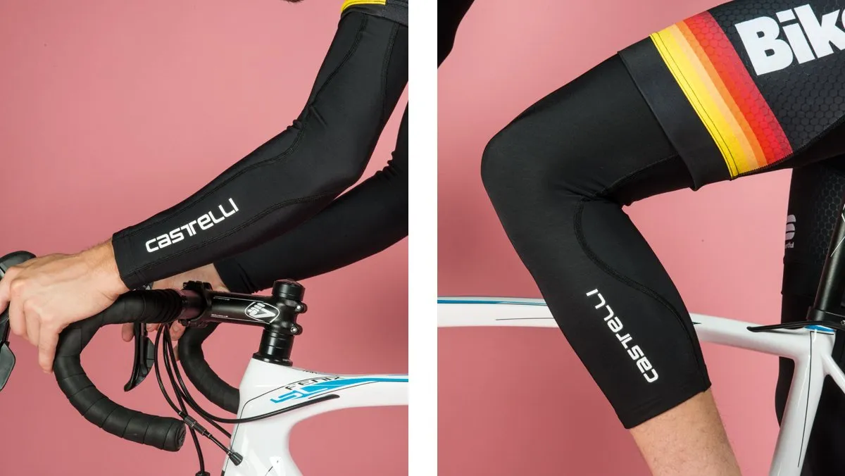 Jambières Thermiques Vélo Sundried - Manchettes Jambes Cyclisme Hiver Été Protection SPF40