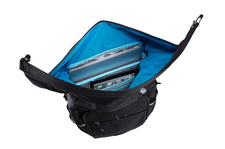 Thule Commuter Backpack - Zaino Impermeabile Elegante Per City Bike E Viaggi, Comparto Porta Casco, 100% Svizzero