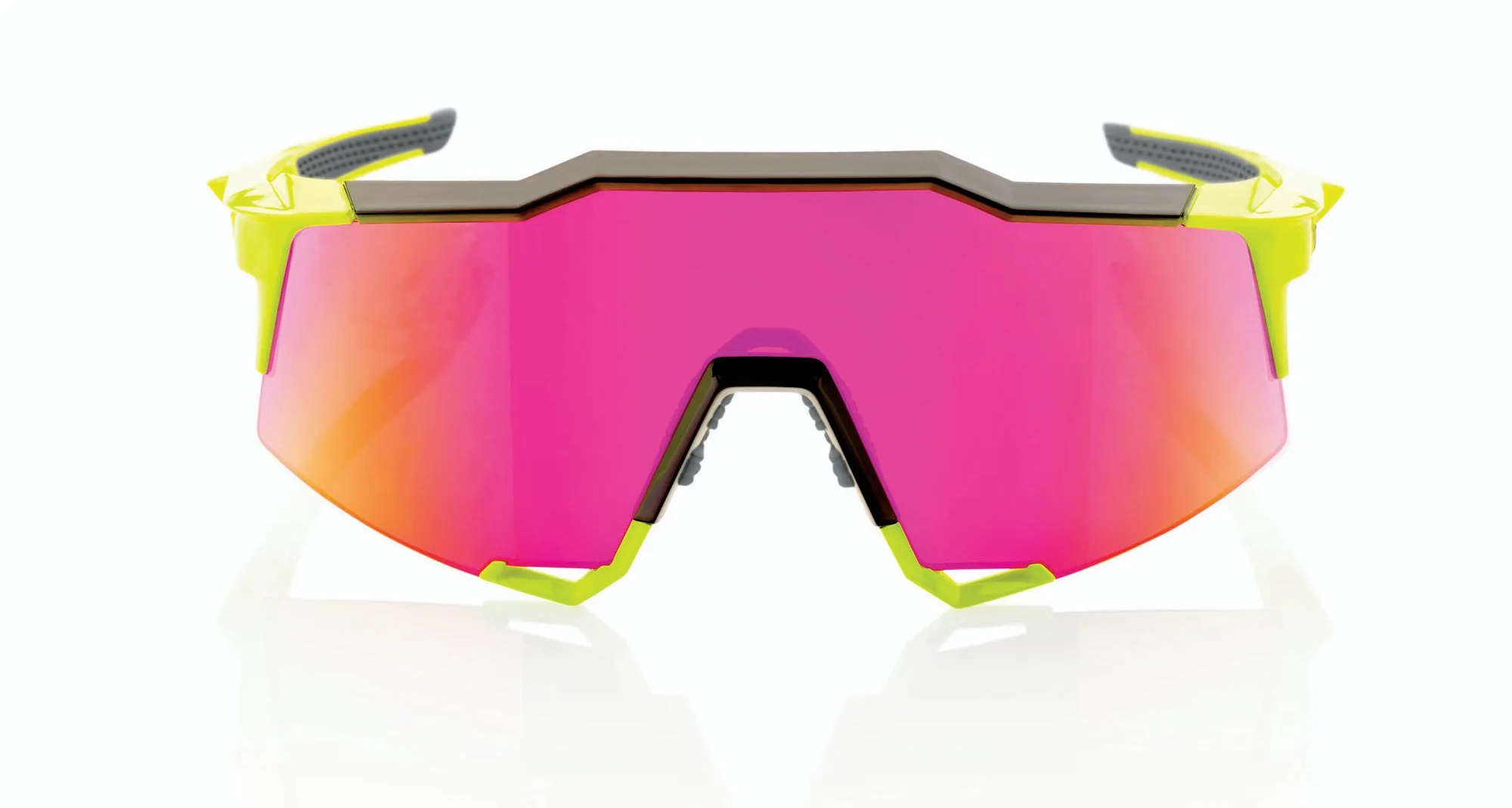 100% Speedcraft XS Sport Zonnebril Zwart met Smoke Lens