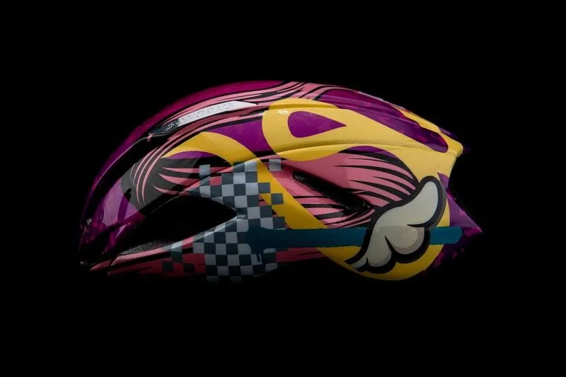 artistic bike helmets Romance and street artist D*Face release customised Specialized helmets in  support of good causes
