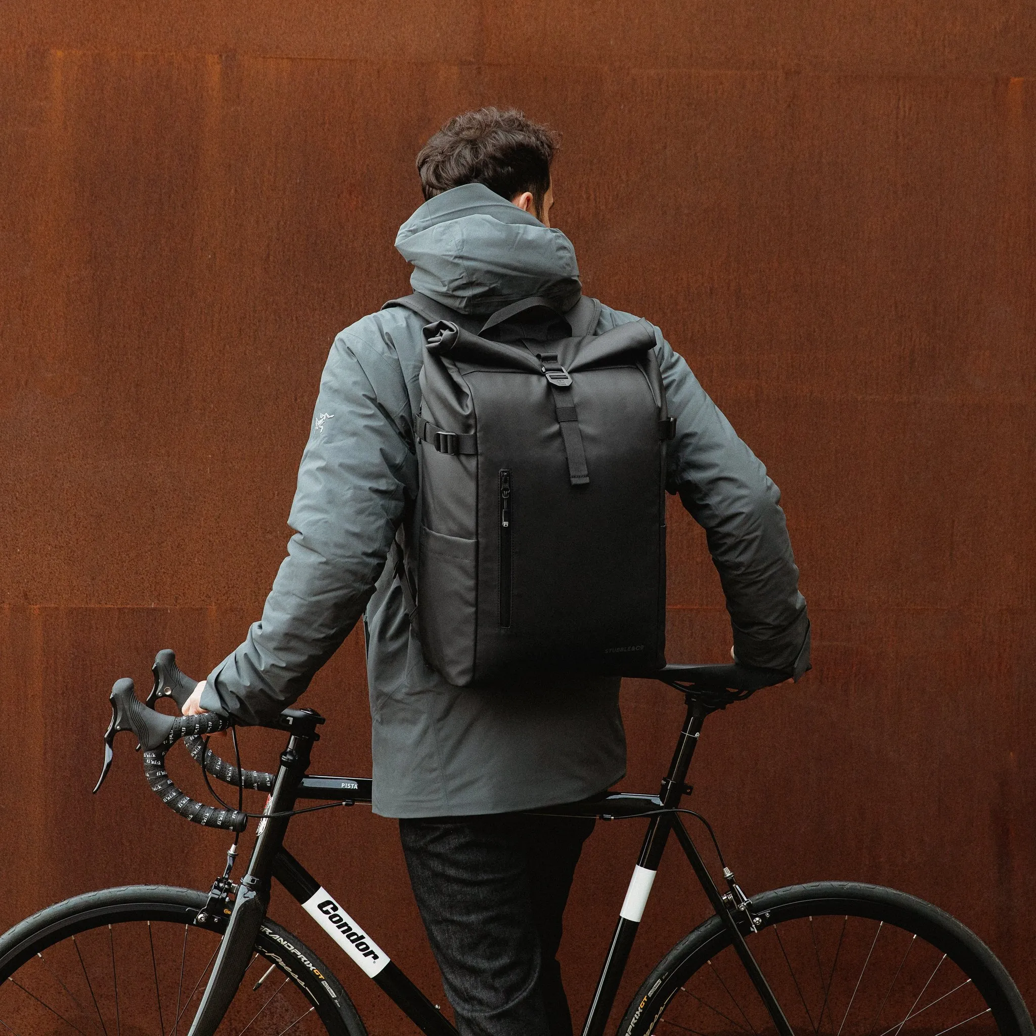 Stubble & Co Roll Top backpack review | Cyclist