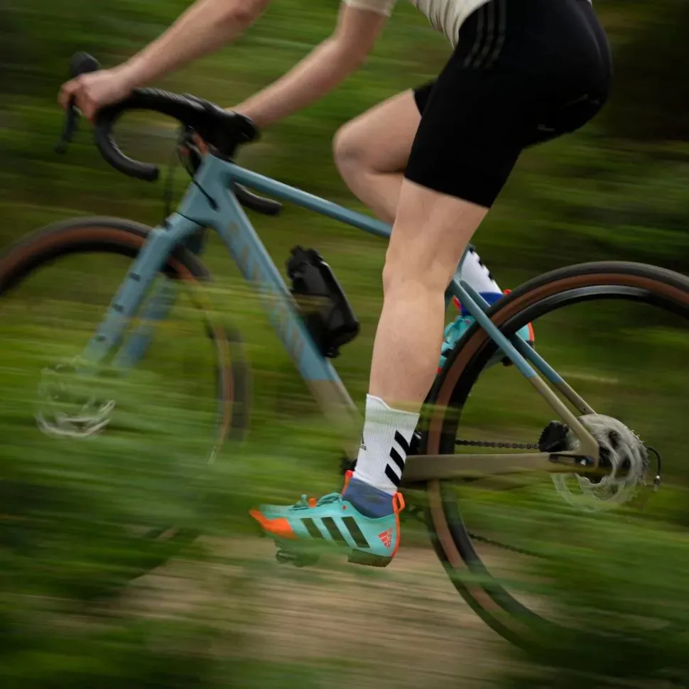adidas gazelle silver green womens adidas Unisex The Gravel Cycling Shoes, Core Black