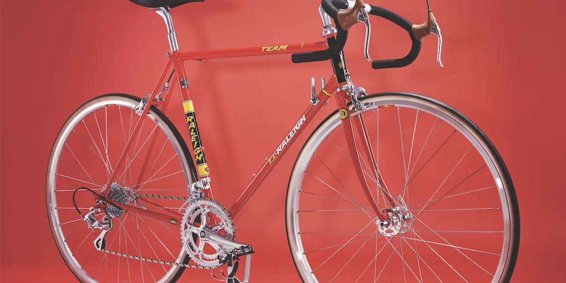 Maillot Cycliste Vintage Campagnolo Raleigh Creda - T.1 - Tricots Du Rocher - Made In France