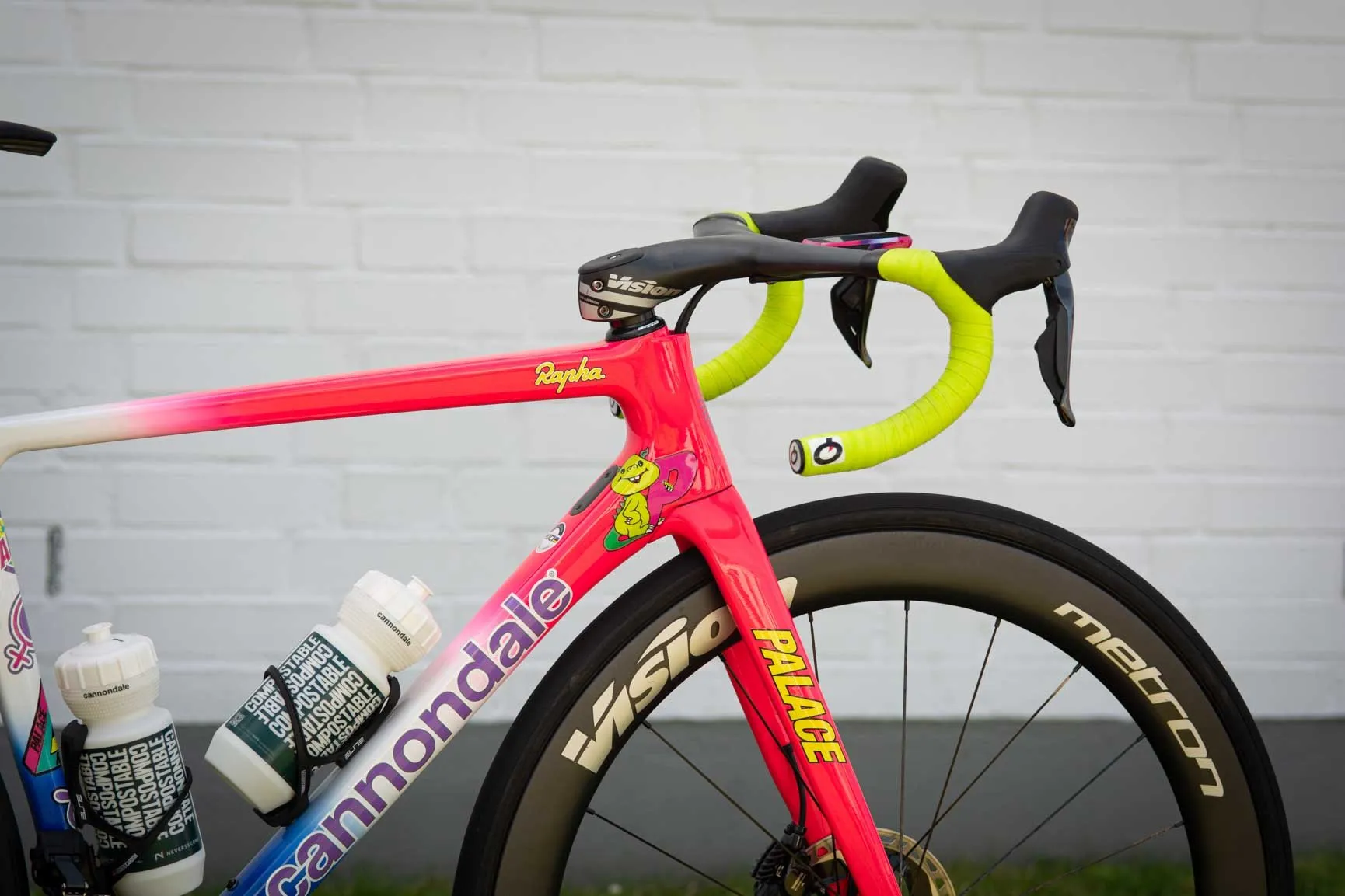 Tour de France bikes: Ruben Guerreiro's Rapha × Palace Cannondale