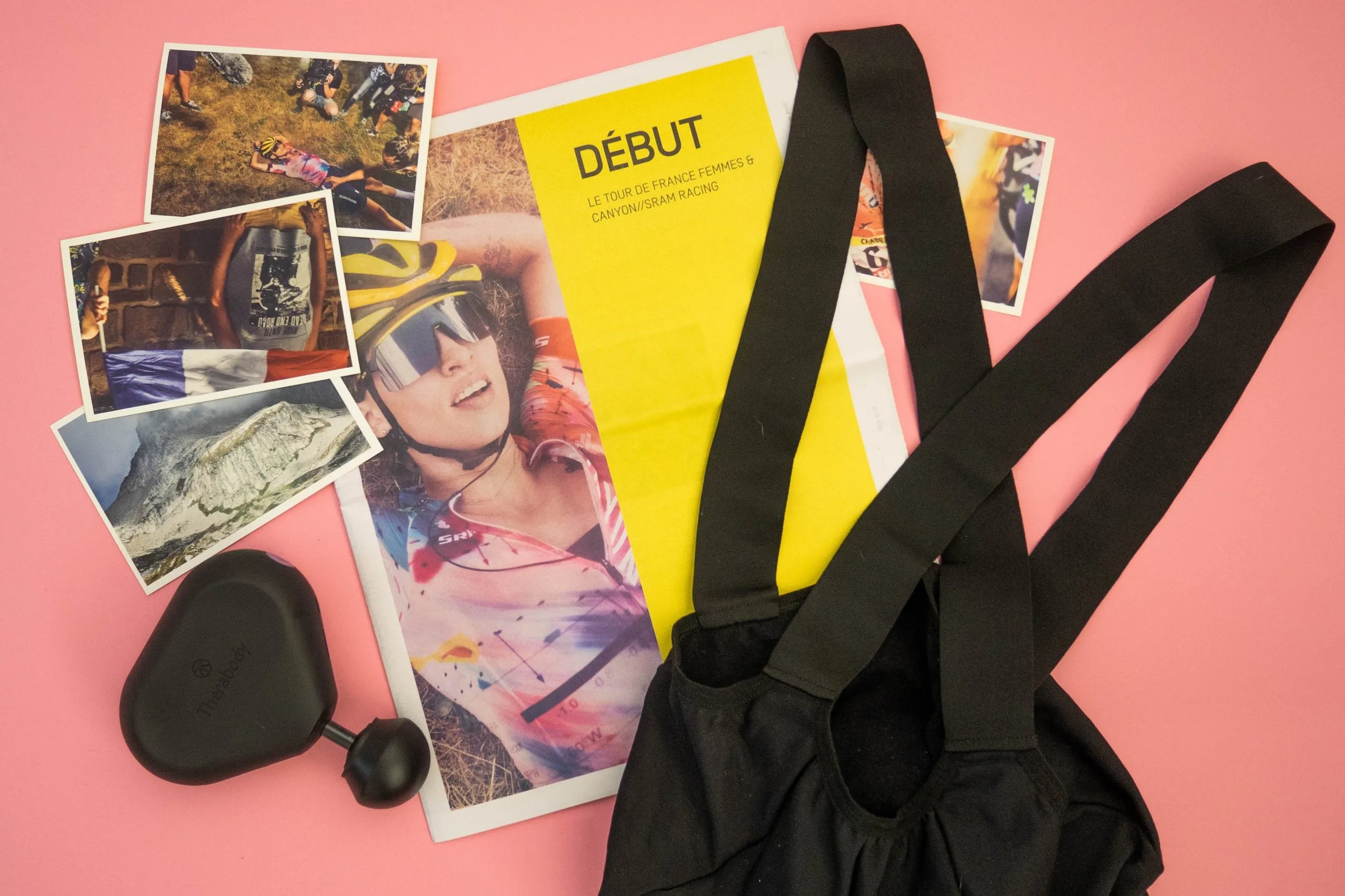 In The Drops: Castelli semifreddo bib tights, Therabody massage