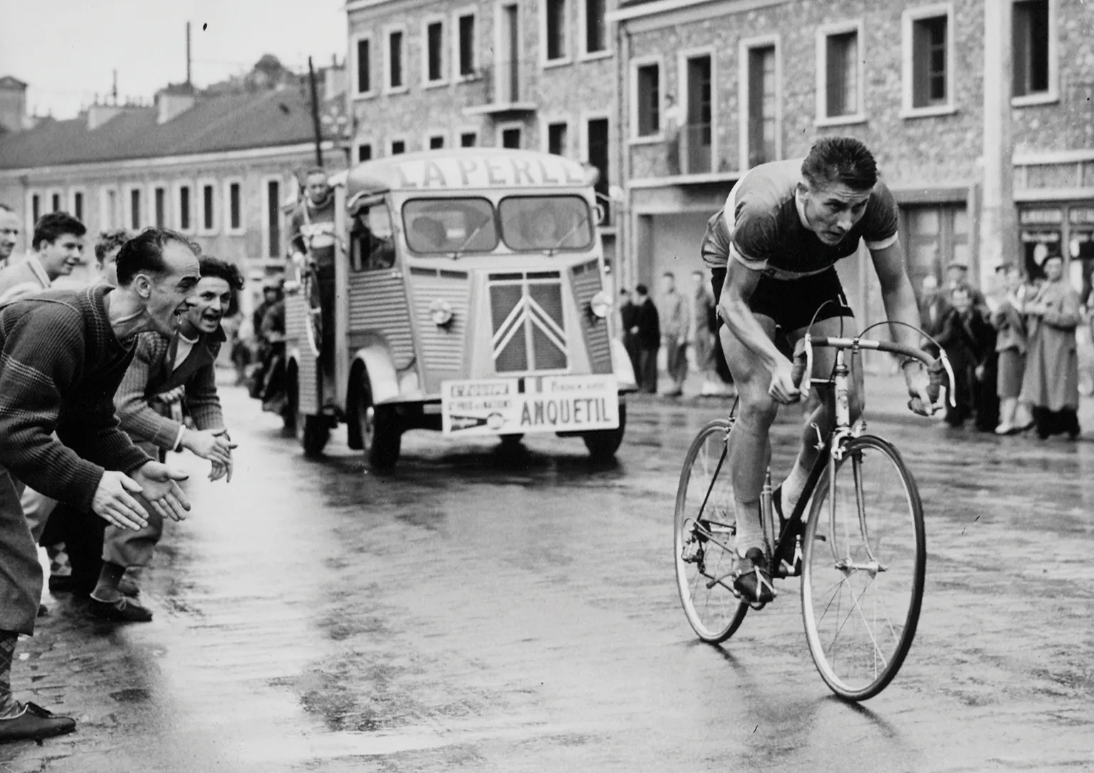 Casquette Cycliste Vintage Jacques Anquetil – BIC – Années 60 – Fabriquée En France