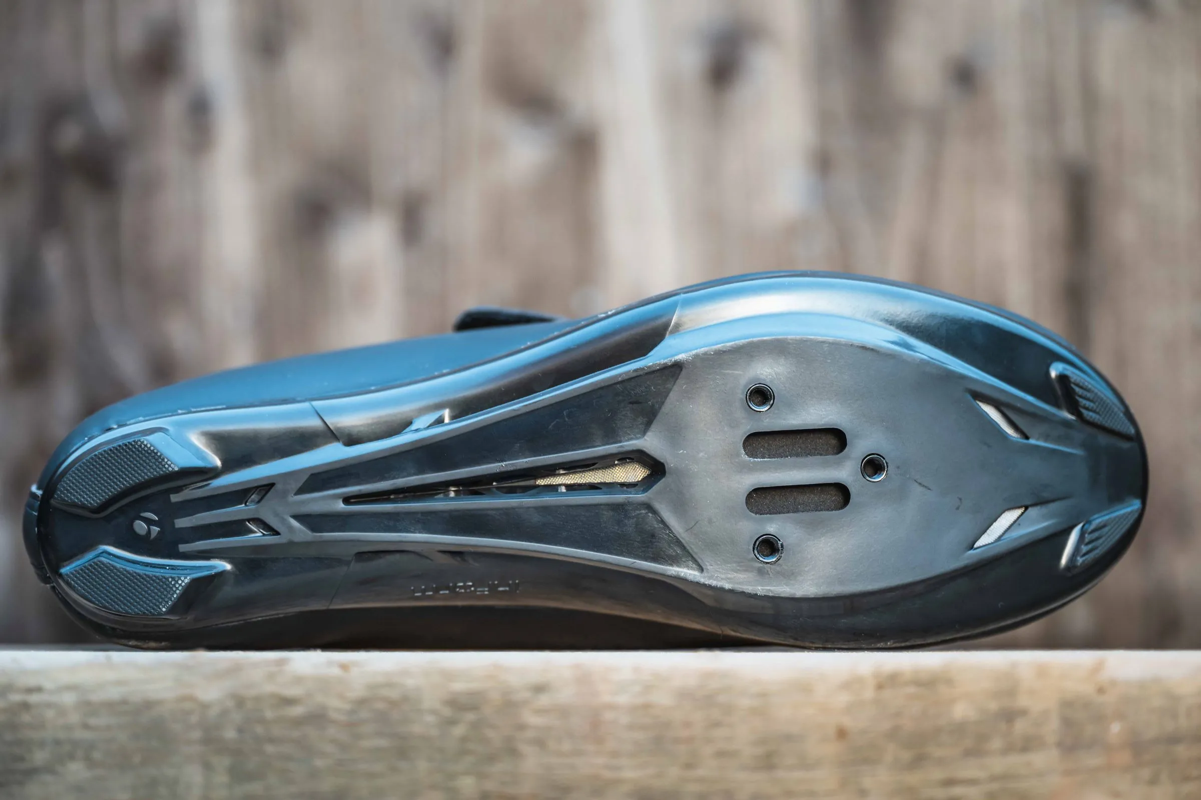 Chaussures Vélo Route Femme Bontrager Solstice – Taille US 8 / EU 41 – Noires Avec Cales 2 Trous