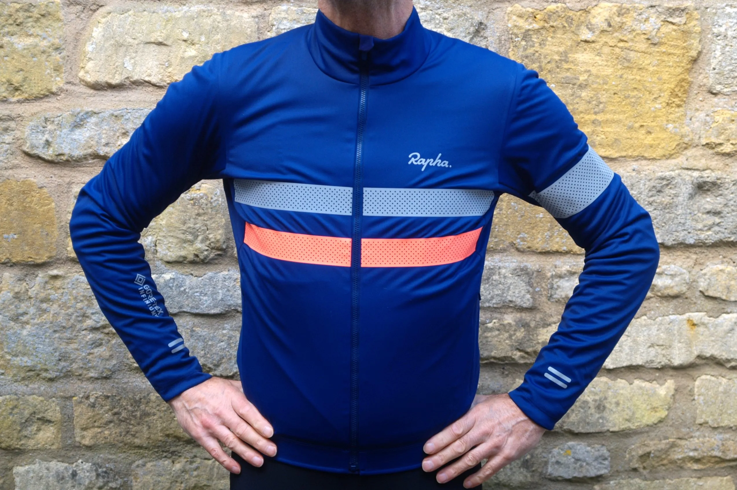 ウェア Rapha BREVET LONG SLEEVE WINDSTOPPER 2XL Rapha Brevet Windstopper long sleeve jersey review | Cyclist