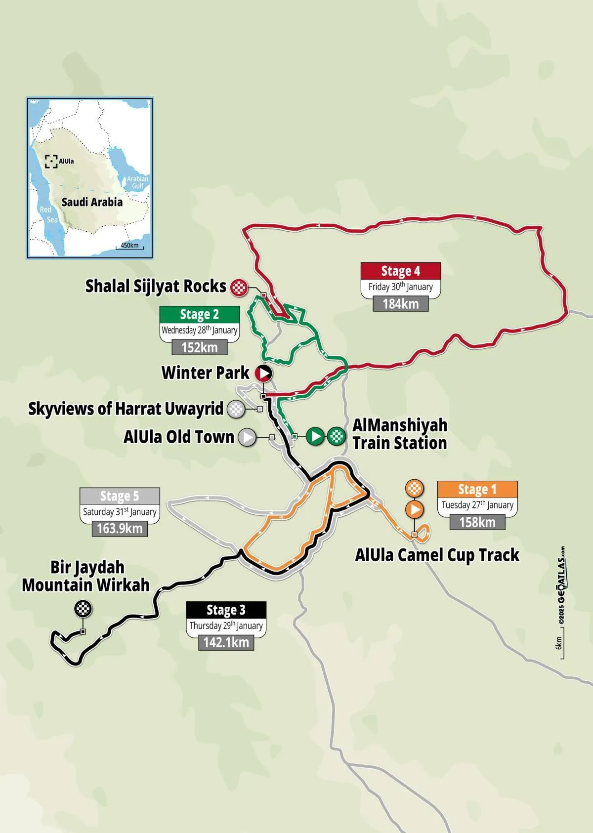 AlUla Tour 2026 preview: Route, favourites and how to watch | Cyclist