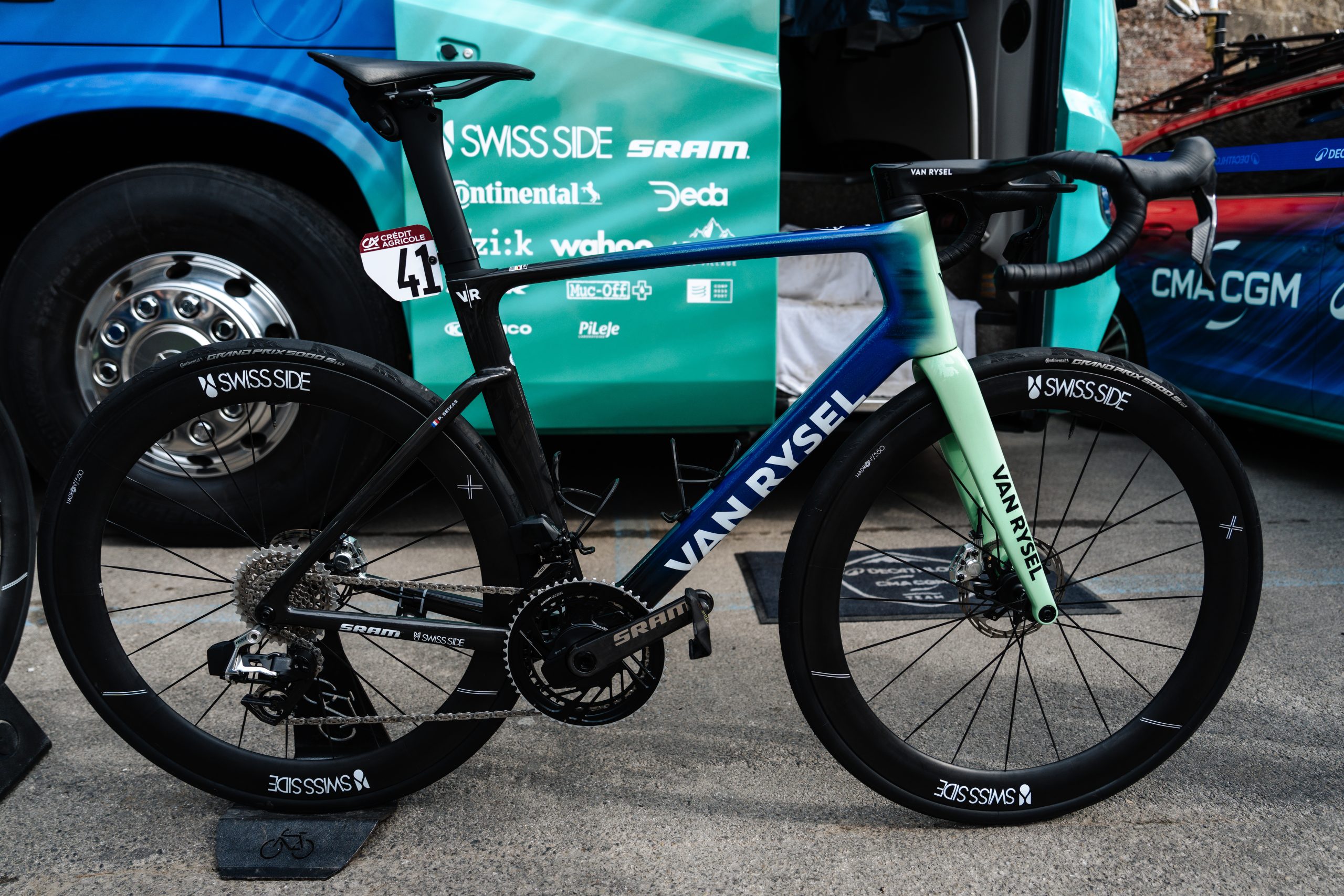 Pro bike: Paul Seixas’s Strade Bianche 2026 Van Rysel RCR-R