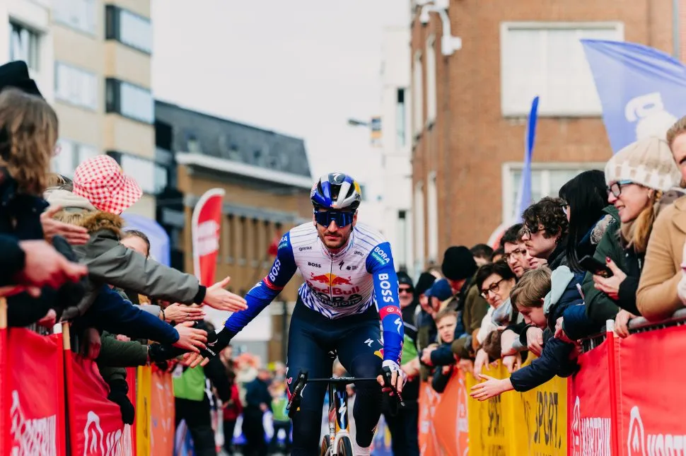 Tim van Dijke of Red Bull – BORA – hansgrohe during 78th Kuurne - Brussel - Kuurne in Belgium on Mar 01, 2026. // Twila Federica Muzzi / Red Bull Content Pool // SI202603010551 // Usage for editorial use only //