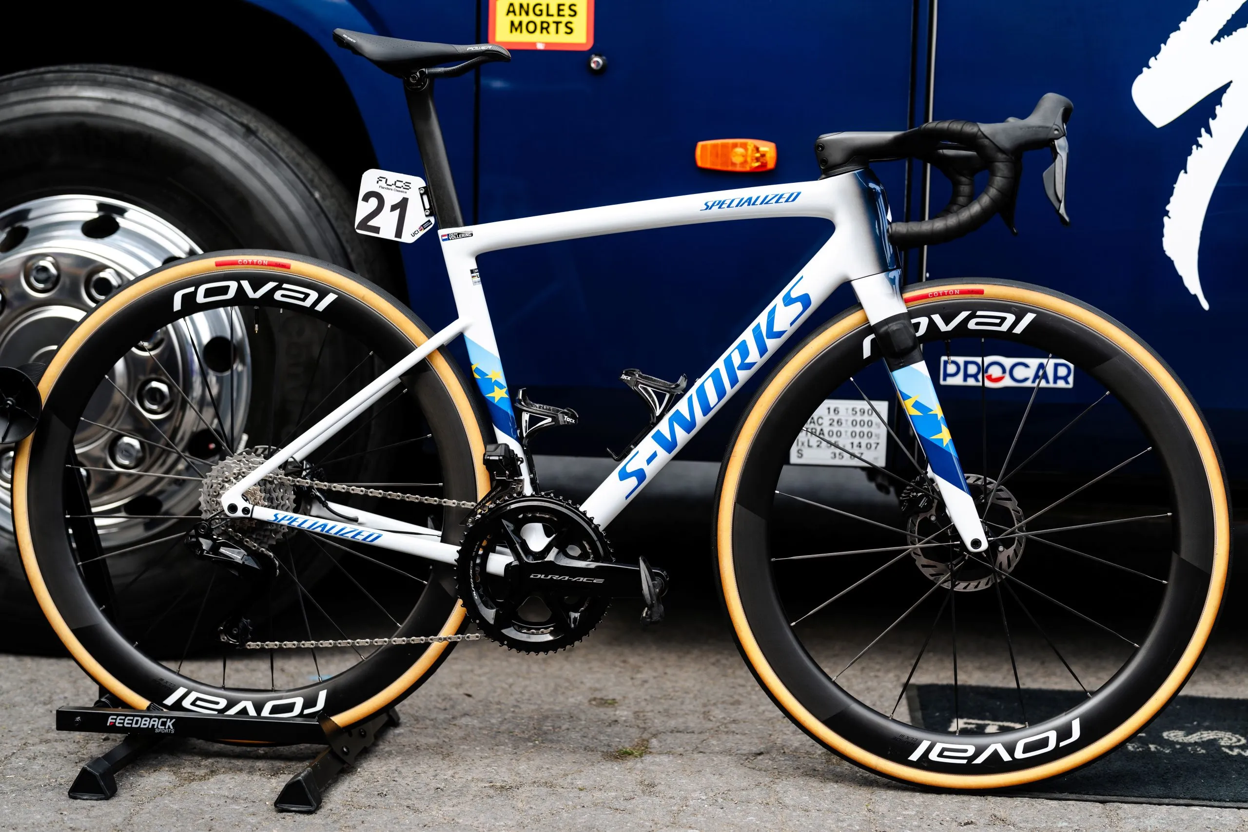 Pro bike: Demi Vollering’s 2026 Flanders Specialized Tarmac SL8