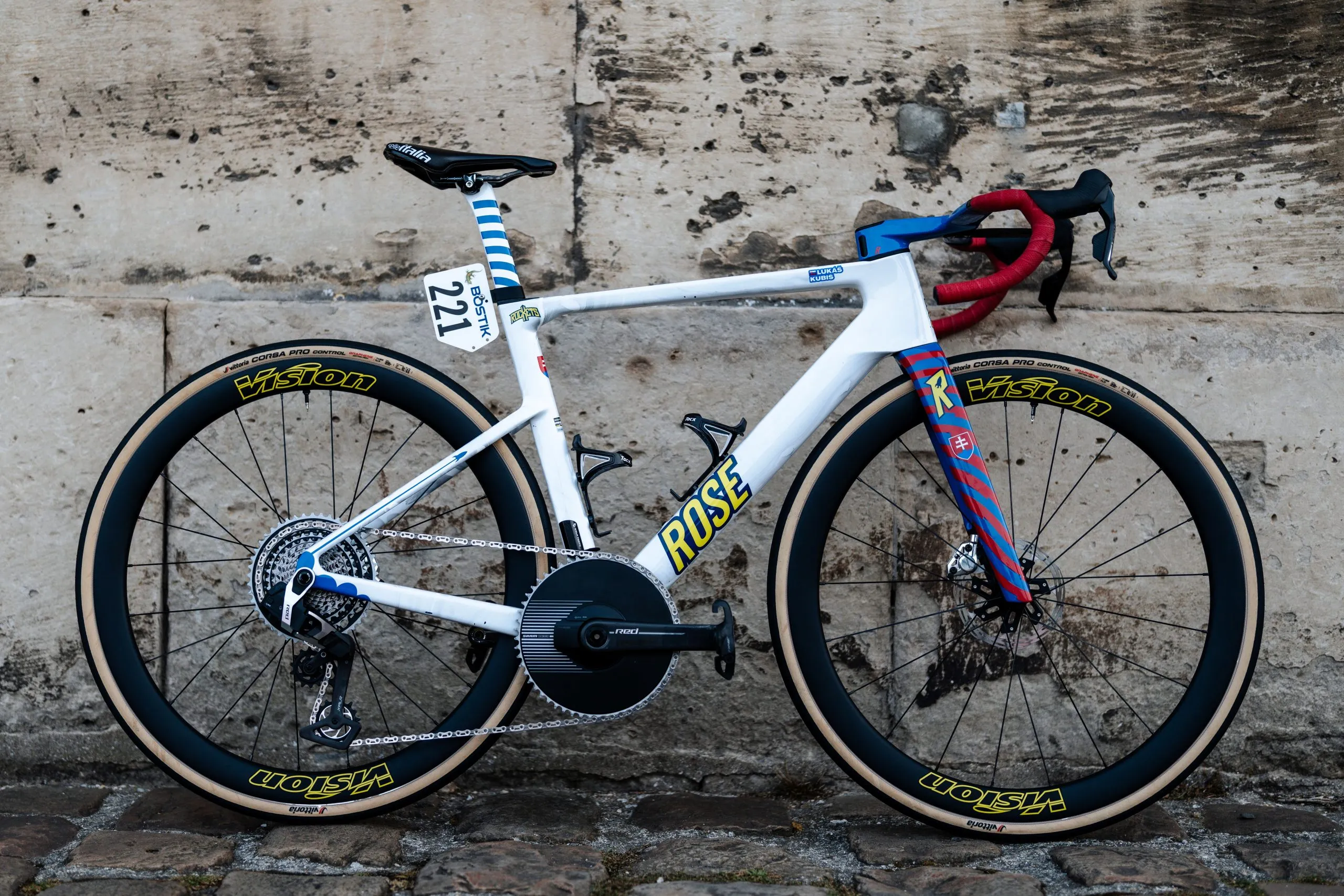 Pro bike: Lukáš Kubiš’s Slovak champion Rose Shave