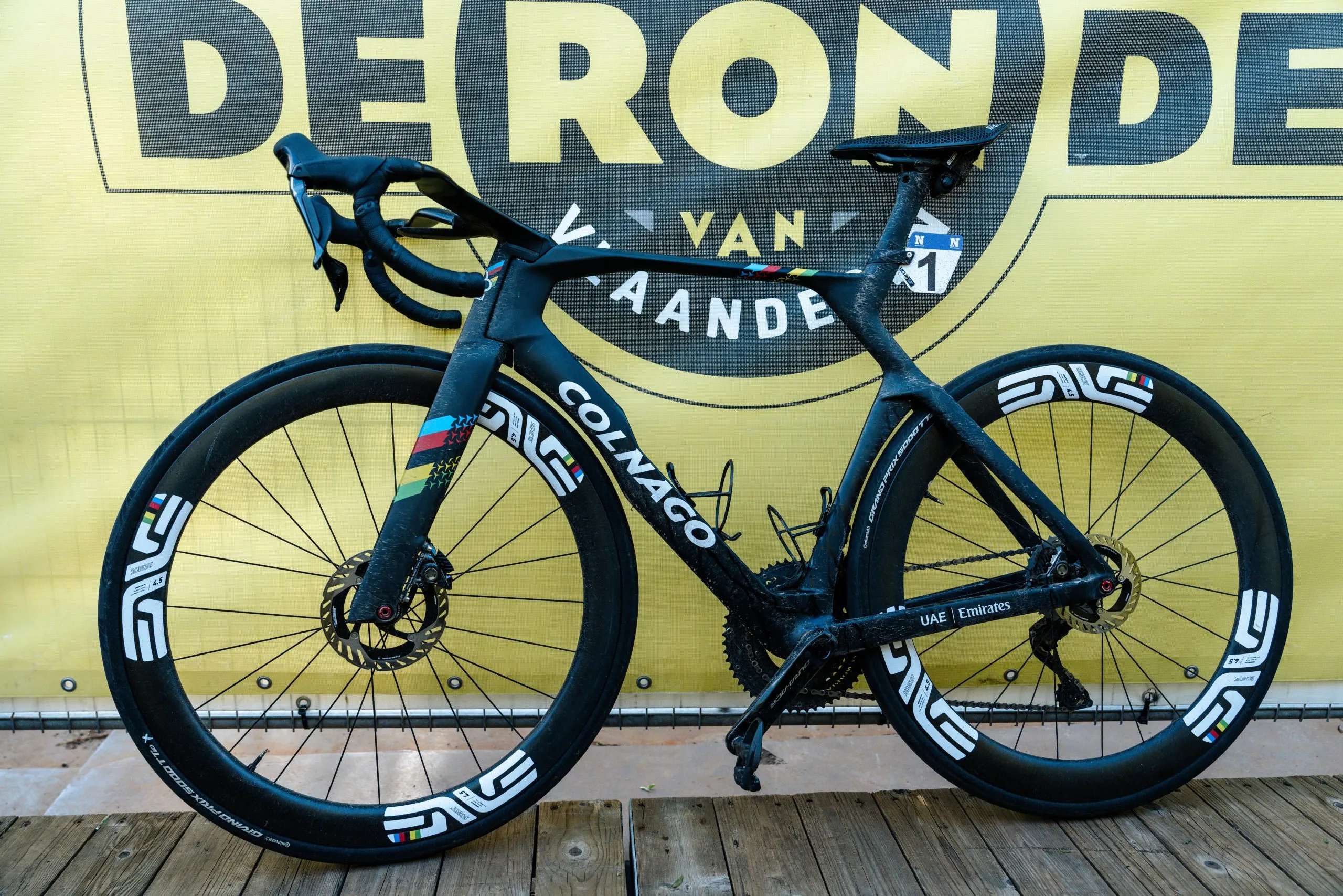 Pro bike: Tadej Pogačar's 2026 Ronde-winning Colnago Y1Rs | Cyclist