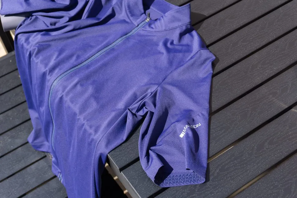 Blue Madison cycling kit