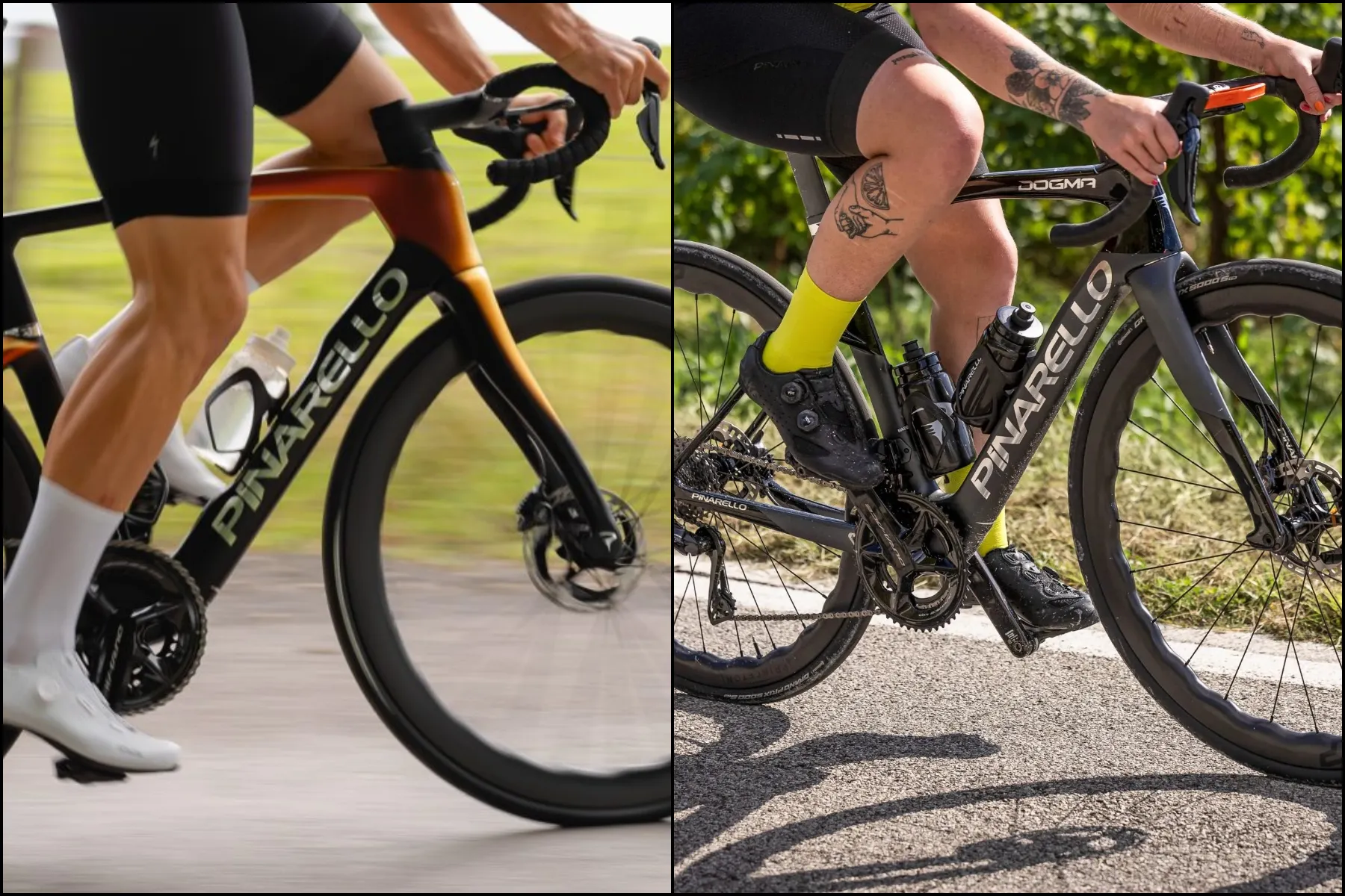 Pinarello F and X road bike ranges compared 2026