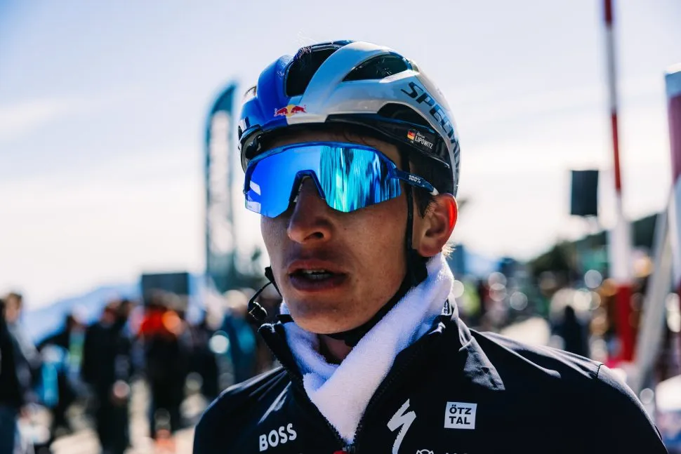 Florian Lipowitz of the Red Bull – BORA – hansgrohe team during Stage 5 (La Seu d’Urgell – La Molina/Coll de Pal) of the 105th Volta a Catalunya in Spain on March 27, 2026. // Maximilian Fries / Red Bull Content Pool // SI202603270845 // Usage for editorial use only //